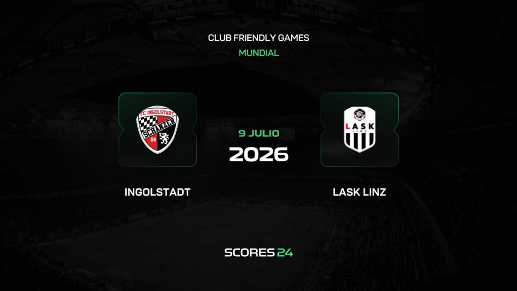 Ingolstadt 04 vs LASK | 09 de Julio de 2026 | Partidos amistosos | 07:30