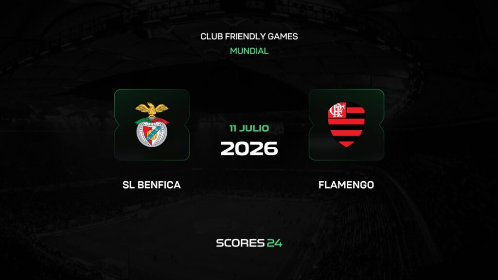 Benfica vs Flamengo | 11 de Julio de 2026 | Partidos amistosos top | 13:30