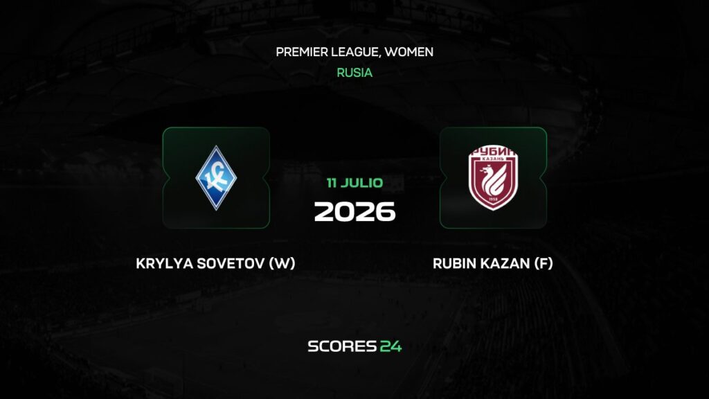 Rubin Kazán vs Krylia Sovetov | 11 de Julio de 2026 | Partidos amistosos | 03:00
