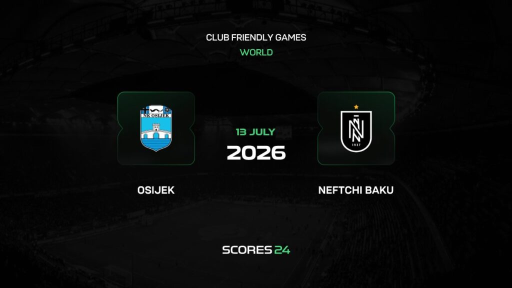 Neftçi vs NK Osijek | 13 de Julio de 2026 | Partidos amistosos | 11:00