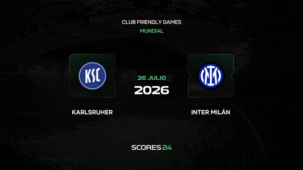 Karlsruher SC vs Inter | 26 de Julio de 2026 | Partidos amistosos top | 09:30