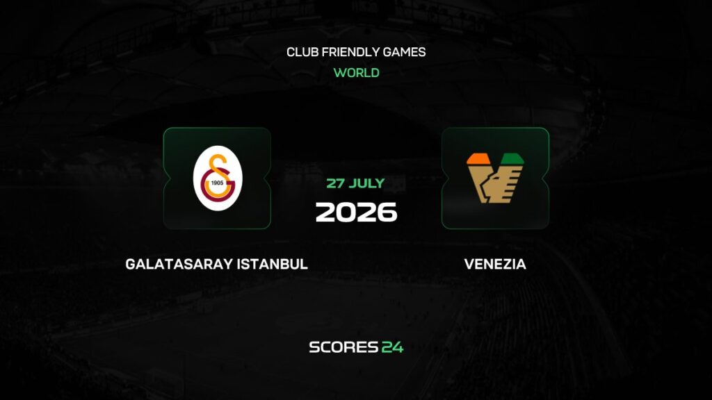 Galatasaray SK vs Venezia | 27 de Julio de 2026 | Partidos amistosos | 13:00