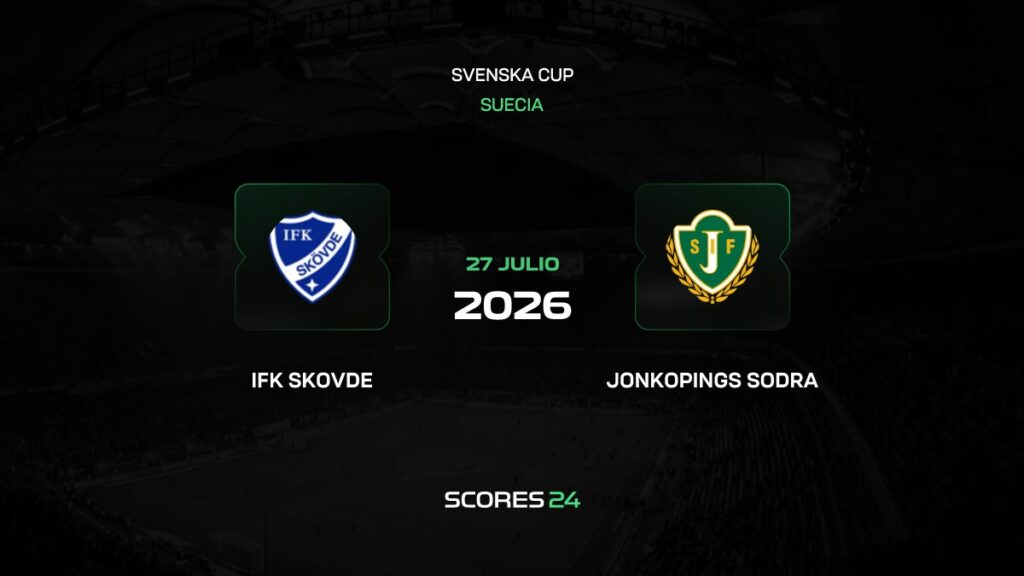 IFK Skövde vs Jönköpings Södra | 27 de Julio de 2026 | Copa suecia | 12:00