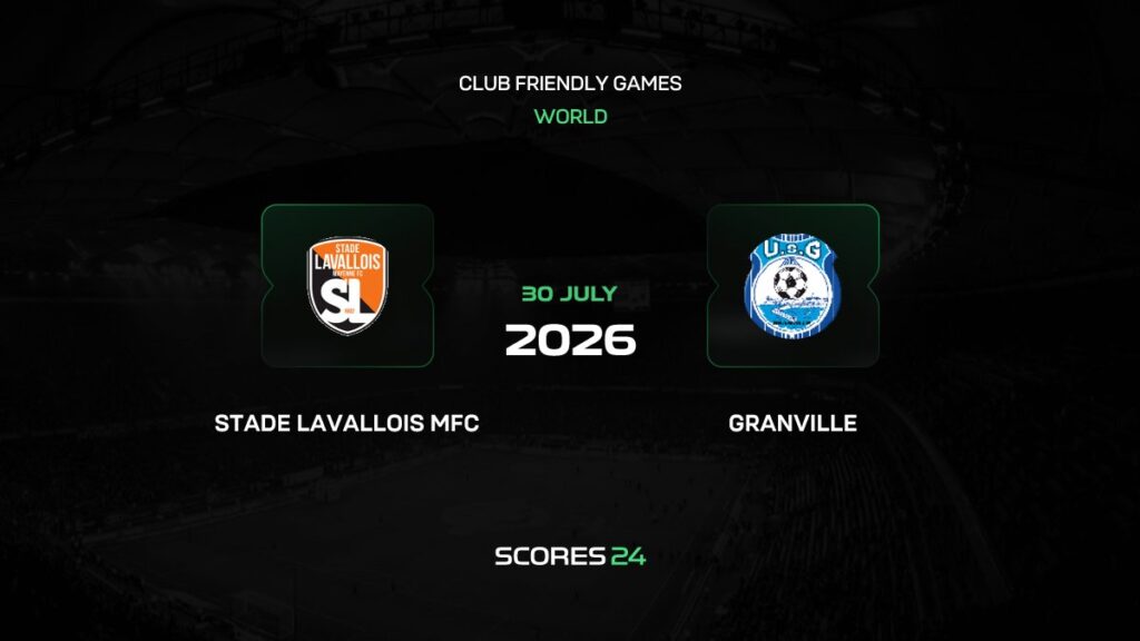 Stade Lavallois vs Granville | 30 de Julio de 2026 | Partidos amistosos | 04:00