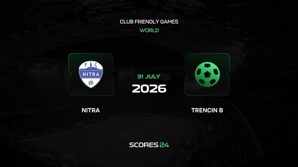 Nitra vs Trenčín II | 31 de Julio de 2026 | Partidos amistosos | 03:30