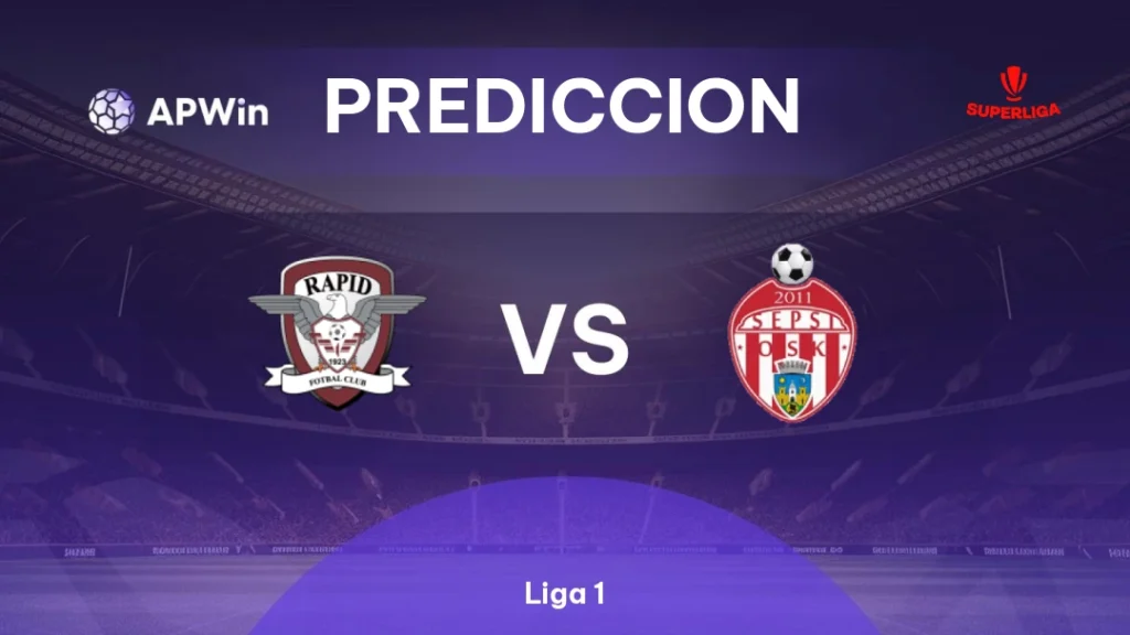 Rapid București vs Sepsi | 20 de Julio de 2026 | Liga rumana | 13:30