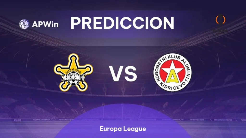 Sheriff vs Aluminij | 09 de Julio de 2026 | Fase previa europa league | 12:00