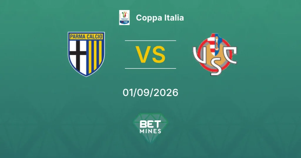 Parma vs Cremonese | 01 de Septiembre de 2026 | Coppa italia | 11:00