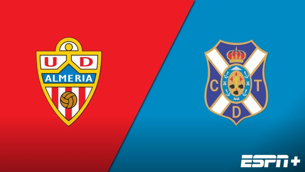 Tenerife vs Almería | 23 de Agosto de 2026 | Segunda división | 14:30