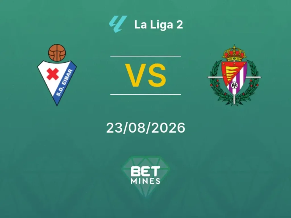 Eibar vs Real Valladolid | 23 de Agosto de 2026 | Segunda división | 10:00