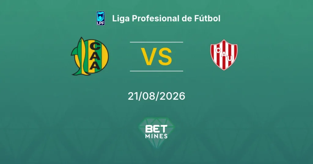 Aldosivi vs Unión Santa Fe | 21 de Agosto de 2026 | Clausura argentina | 12:30