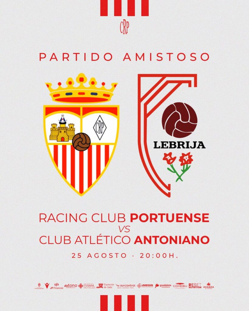 RC Portuense vs Atlético Antoniano | 25 de Agosto de 2026 | Partidos amistosos | 13:00