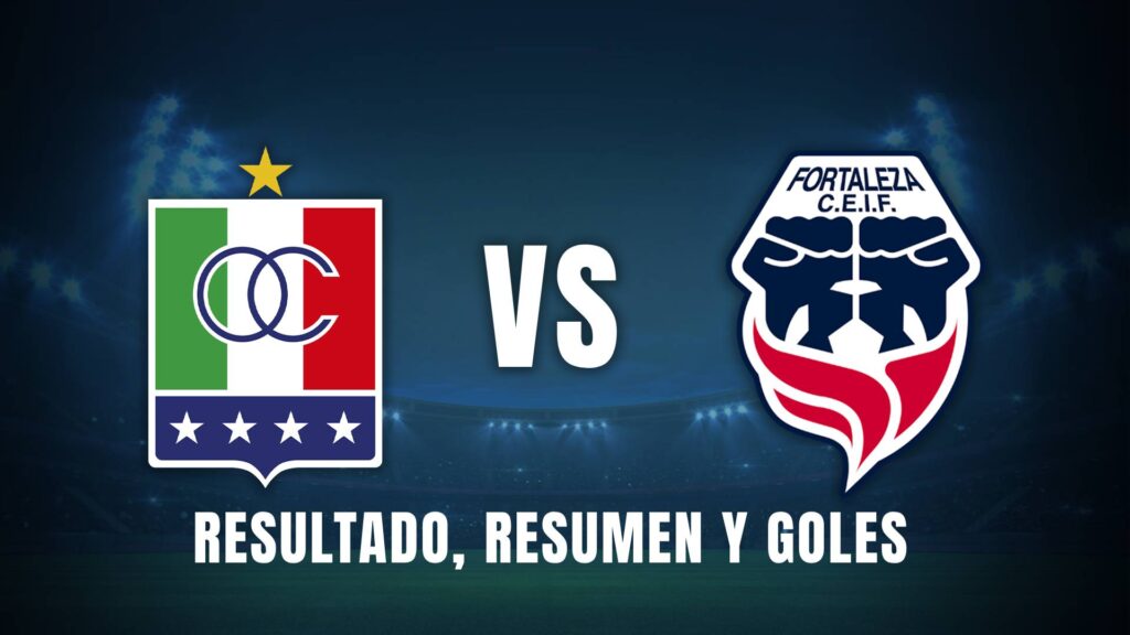 Fortaleza vs Once Caldas | 01 de Septiembre de 2026 | Clausura colombia | 20:00