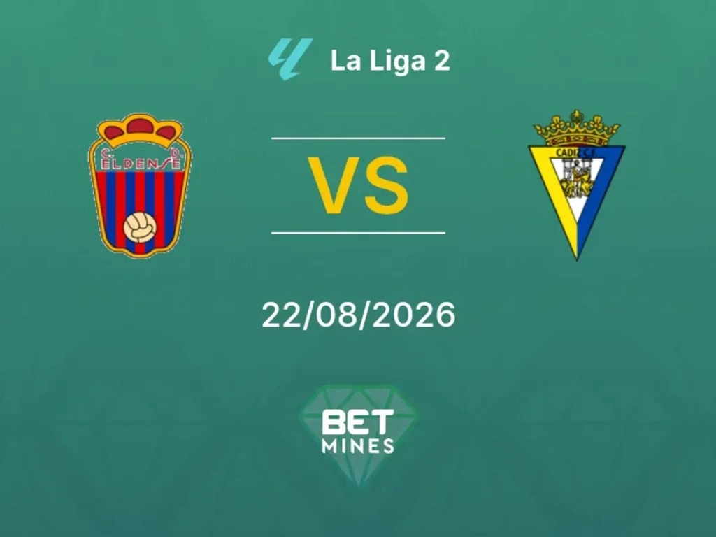 Eldense vs Cádiz | 22 de Agosto de 2026 | Segunda división | 14:30