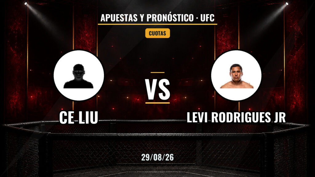 Light Heavyweight – Ce Liu vs Levi Rodrigues Jr. — 🗓 Sáb 29/08/2026 — ⏰ 05:00