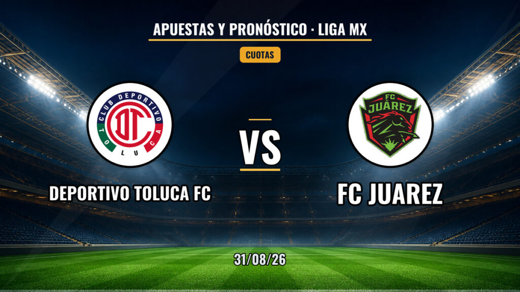 Toluca vs FC Juárez | 30 de Agosto de 2026 | Liga mx – apertura | 19:00