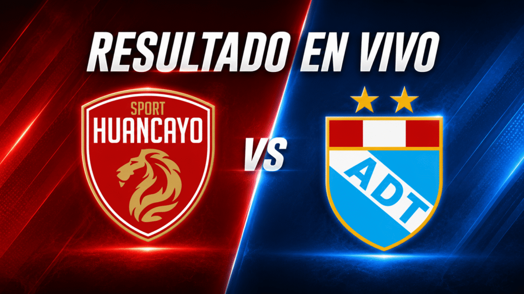 ADT de Tarma vs Sport Huancayo | 30 de Agosto de 2026 | Liga 1 fase 2 | 13:15