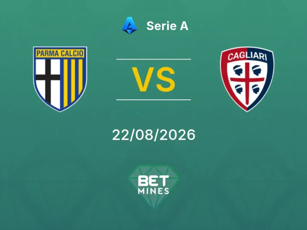 Parma vs Cagliari | 22 de Agosto de 2026 | Serie a | 13:45