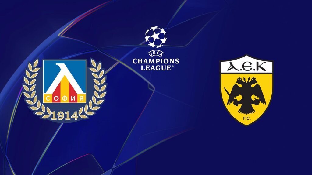Levski Sofia vs AEK Athens | 18 de Agosto de 2026 | Fase previa champions league | 14:00