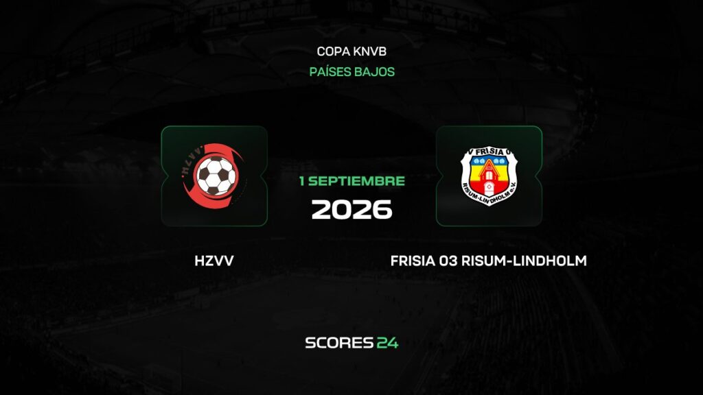 HZVV vs LAC Frisia 1883 | 01 de Septiembre de 2026 | KNVB beker | 13:00