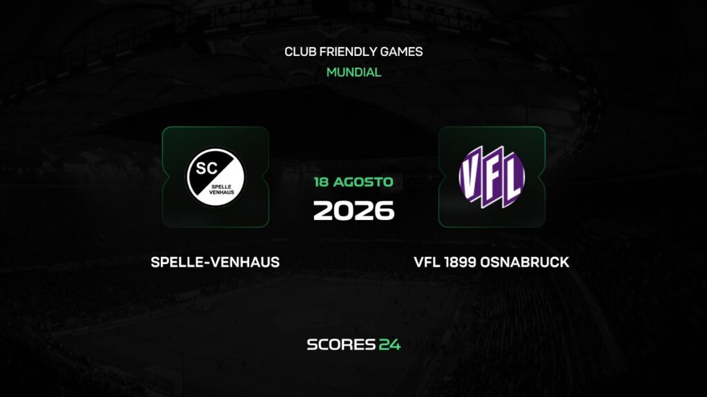 Spelle-Venhaus vs VfL Osnabrück | 18 de Agosto de 2026 | Partidos amistosos | 12:00