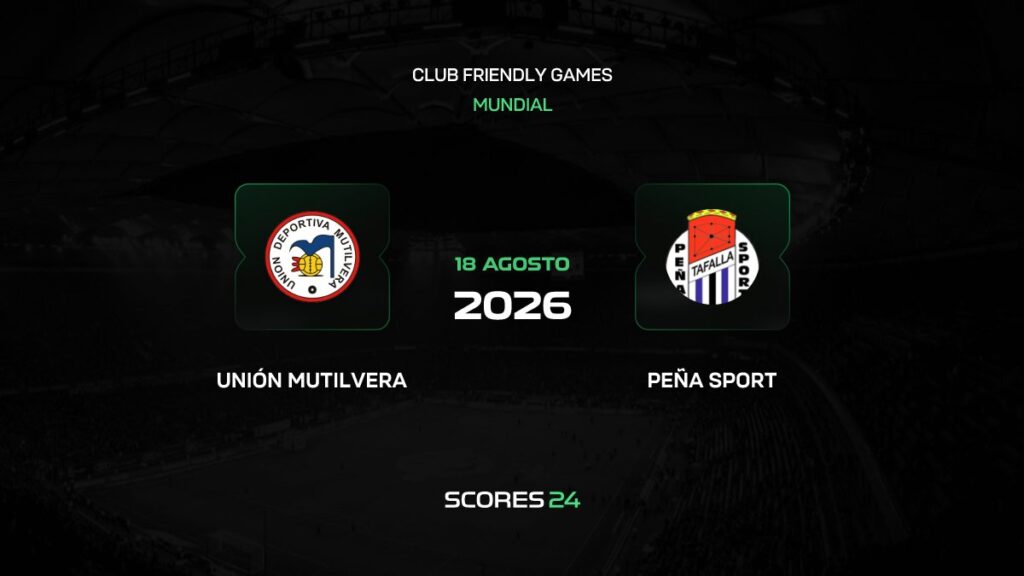 Mutilvera vs Peña Sport | 18 de Agosto de 2026 | Partidos amistosos | 12:30