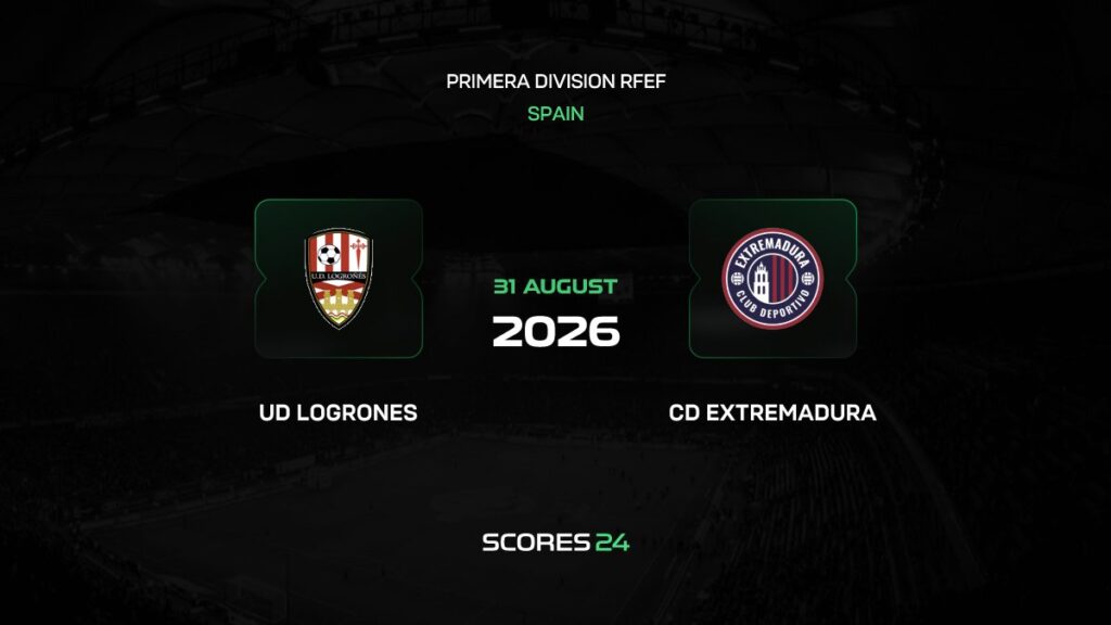 UD Logroñés vs CD Extremadura | 31 de Agosto de 2026 | Primera federación | 12:00