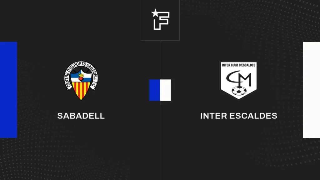 CE Sabadell vs Inter Escaldes | 31 de Agosto de 2026 | Partidos amistosos | 13:00