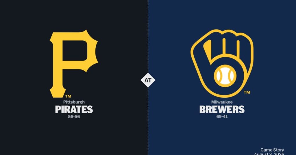 Pittsburgh Pirates vs Milwaukee Brewers — Jueves 06/08/2026 | 13:10 ⚾🔥