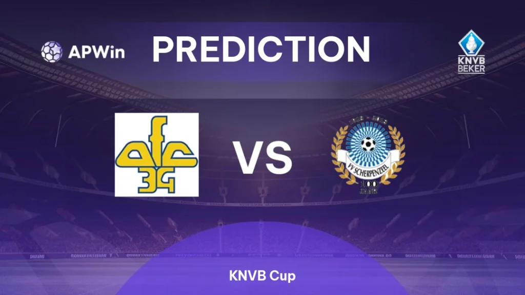 AFC ’34 vs VV Scherpenzeel | 01 de Septiembre de 2026 | KNVB beker | 13:00