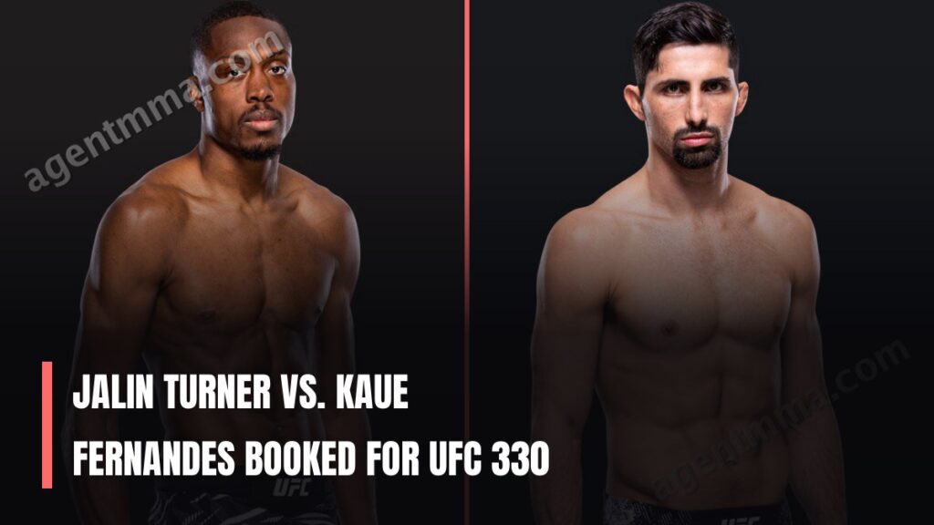 🔥 Lightweight – Jalin Turner vs Kauê Fernandes — 🗓 Sáb 15/08/2026 — ⏰ 18:00 aprox.