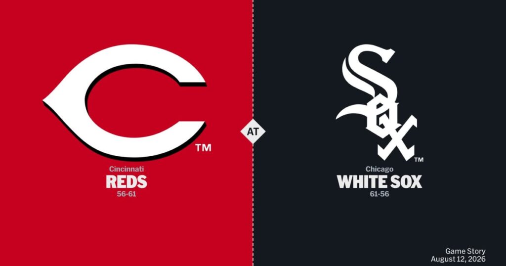 Cincinnati Reds vs Chicago White Sox — Jueves 13/08/2026 | 13:10 ⚾