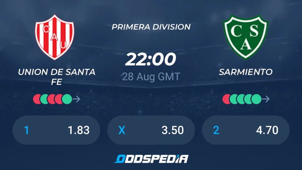 🇦🇷 Unión Santa Fe vs Sarmiento | 28 de Agosto de 2026 | | 17:00