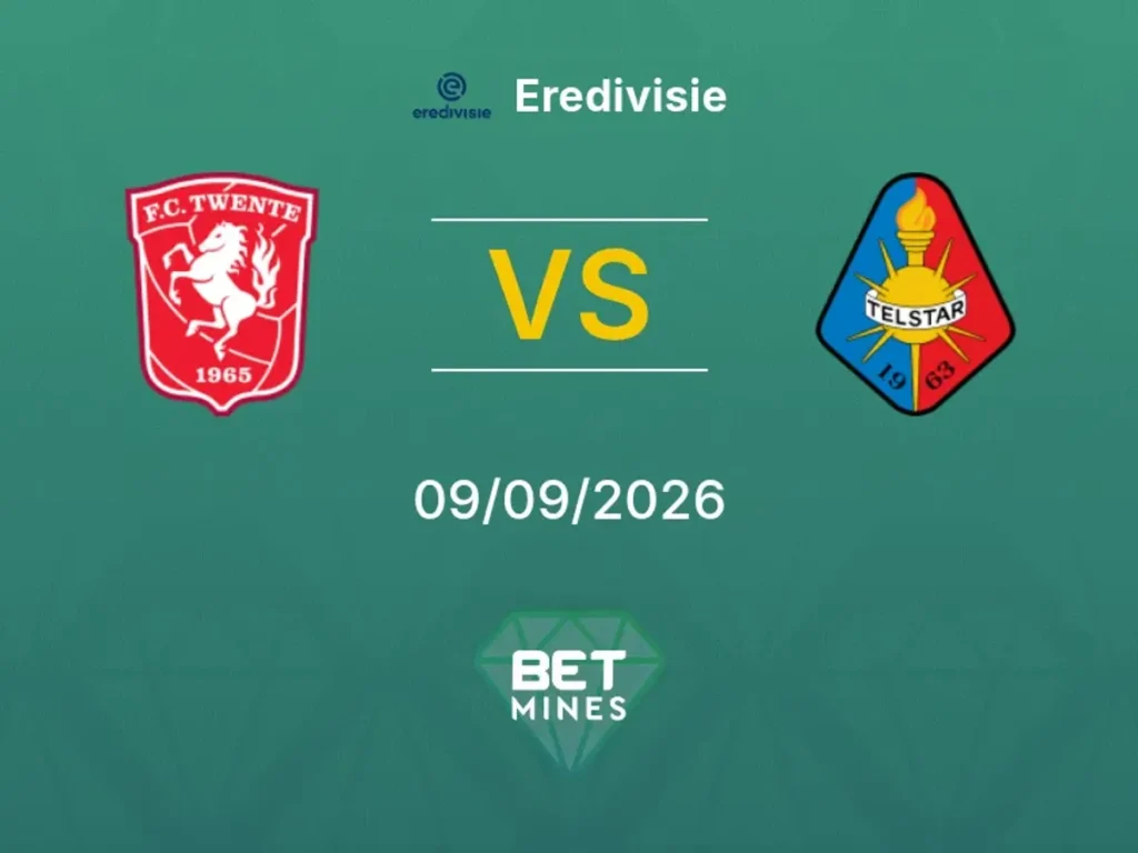 Twente vs SC Telstar | 09 de Septiembre de 2026 | Eredivisie | 11:45