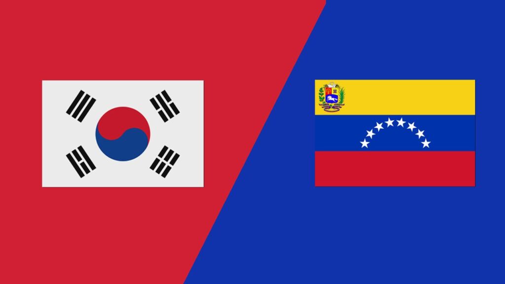 Corea del Sur vs Venezuela | 02 de Octubre de 2026 | Amistosos selecciones top | 06:00