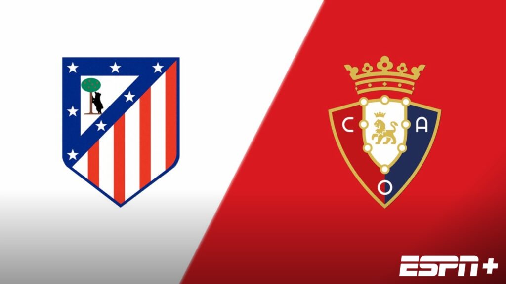 Atlético Madrid vs Osasuna | 16 de Septiembre de 2026 | Primera división | 12:00