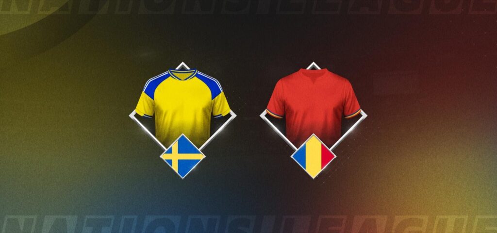 Suecia vs Rumanía | 25 de Septiembre de 2026 | Liga de las naciones de la UEFA | 13:45