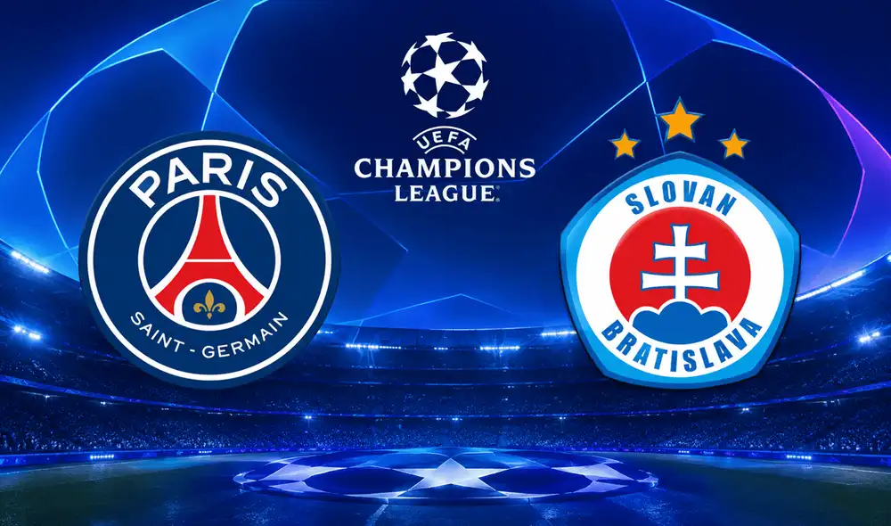 PSG vs Slovan Bratislava | 09 de Septiembre de 2026 | Champions league | 14:00