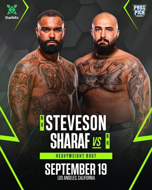 🔥 Heavyweight — Gable Steveson vs Sean Sharaf — ⏰ 20:00 aprox. 🔥