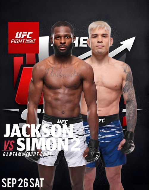 🔥 Bantamweight — Montel Jackson vs Ricky Simon