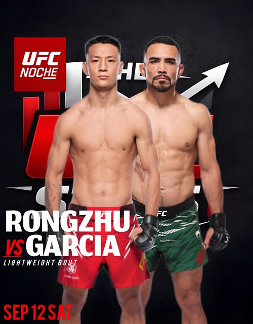 Lightweight – Rafa Garcia vs Rongzhu — 🗓 Sáb 12/09/2026 — ⏰ 13:00