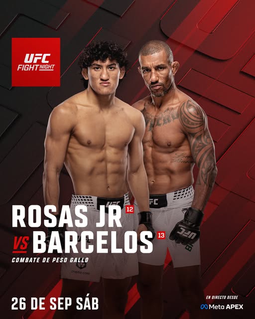 🔥 Bantamweight — Raul Rosas Jr. vs Raoni Barcelos
