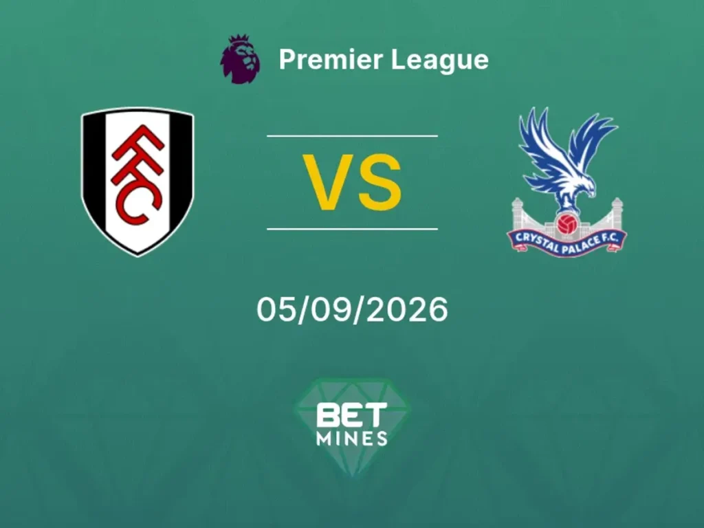 Fulham vs Crystal Palace | 05 de Septiembre de 2026 | Premier league | 09:00