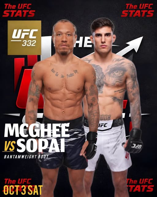 🔥 Bantamweight — Marcus McGhee vs Bernardo Sopaj