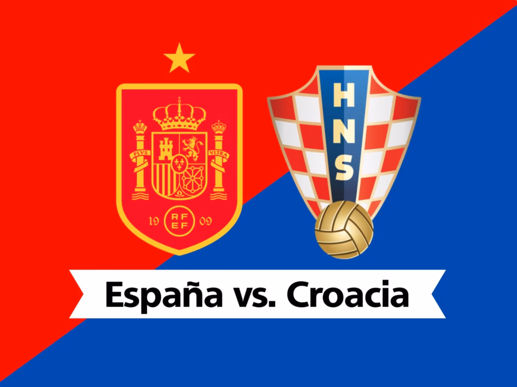 España vs Croacia | 29 de Septiembre de 2026 | Liga de las naciones de la UEFA | 13:45