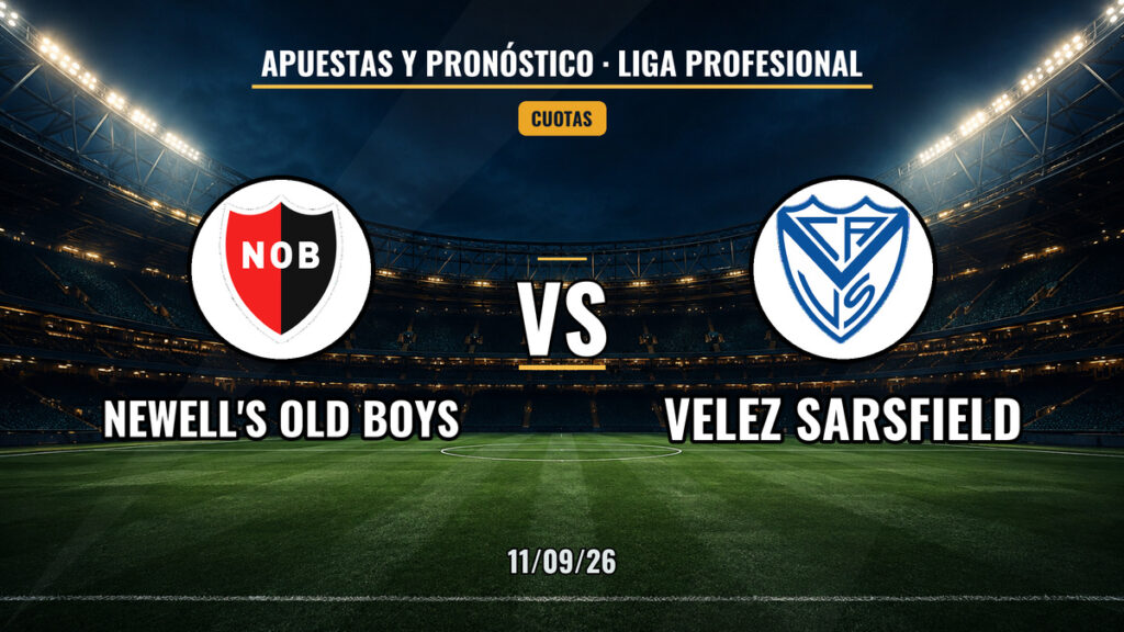 Newell’s Old Boys vs Vélez Sarsfield | 11 de Septiembre de 2026 | Clausura argentina | 15:00