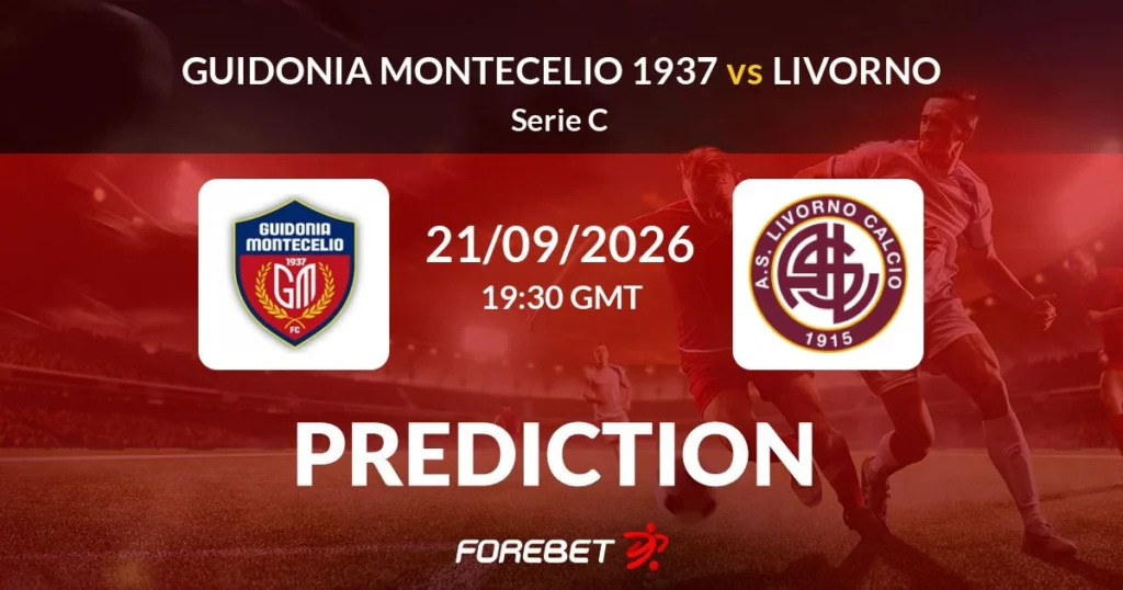 Guidonia vs Livorno | 21 de Septiembre de 2026 | Serie c | 13:30