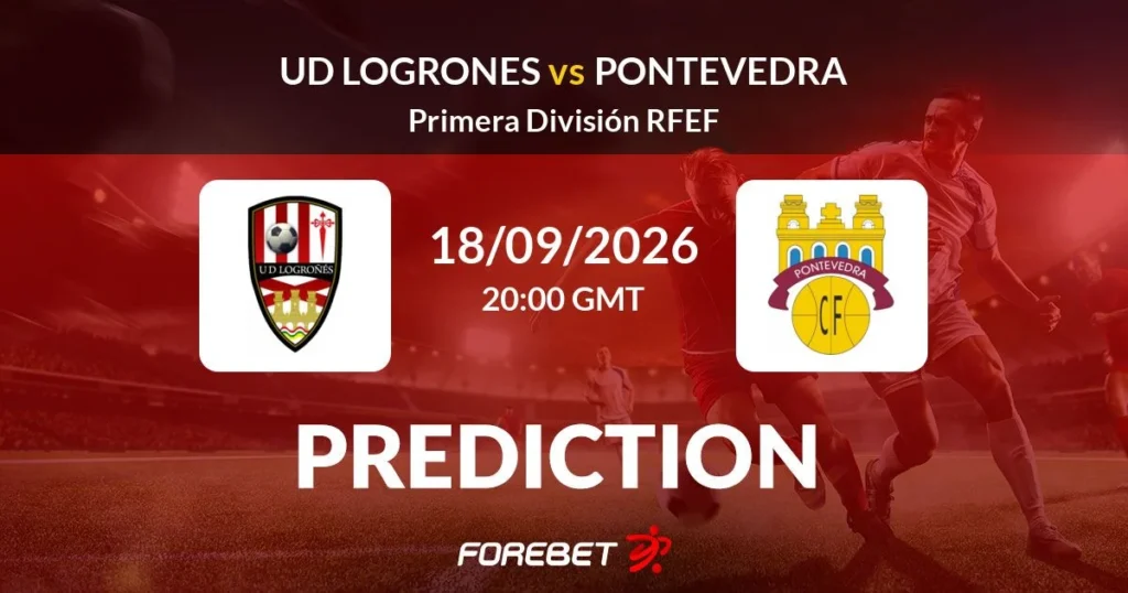 UD Logroñés vs Pontevedra | 18 de Septiembre de 2026 | Primera federación | 14:00