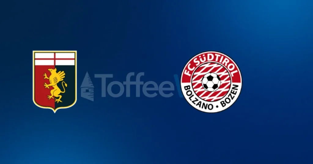 Genoa vs Südtirol | 15 de Septiembre de 2026 | Coppa italia | 11:00