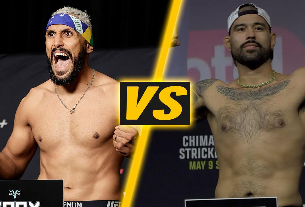 🔥 Middleweight — Ryan Gandra vs Ozzy Diaz — ⏰ 17:30 aprox.
